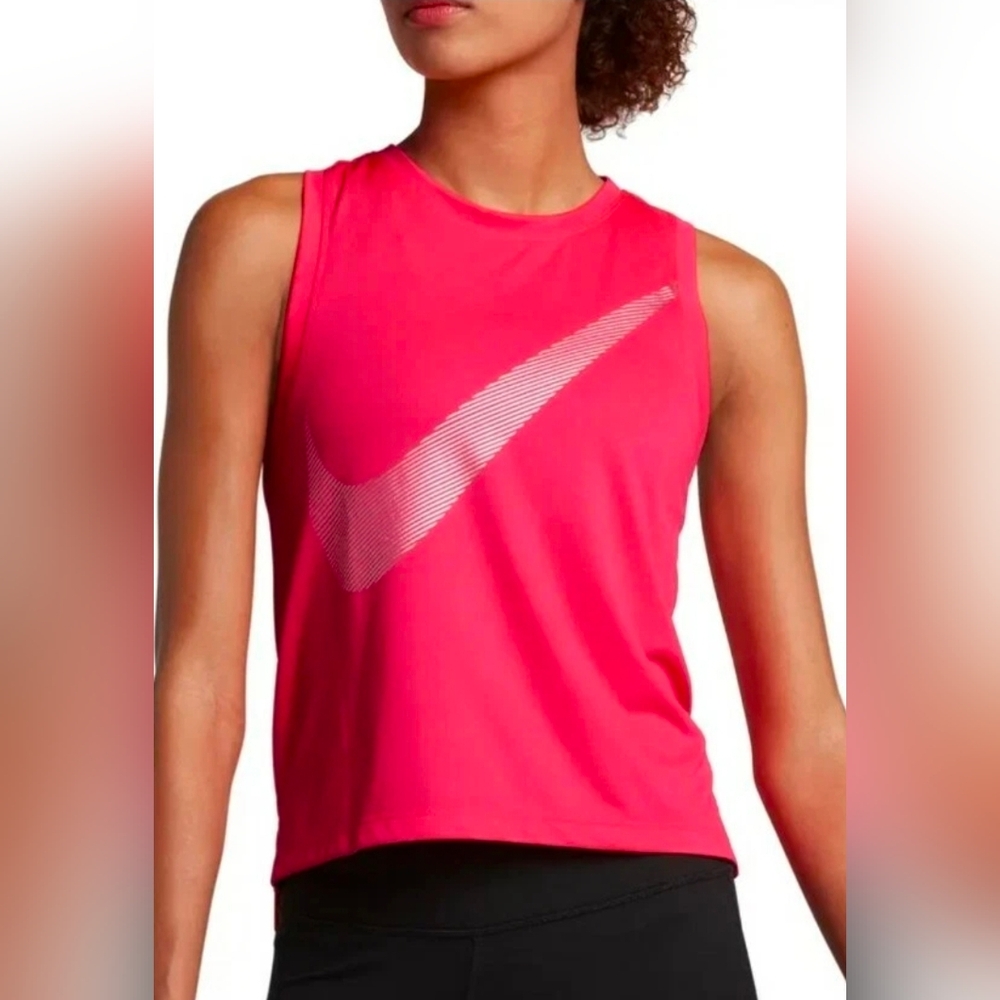 Nike Bright Pink Athletic Tank, Size Extra Small